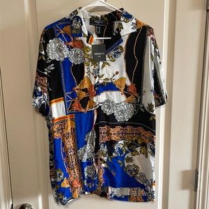 Never Used Forever 21 Floral Button Shirt